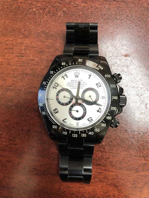 how to spot a fake rolex daytona 1992|fake rolex daytona for sale.